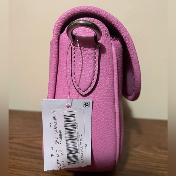 COACH Willow Pebbled Leather Saddle Shoulder Bag - Picture 6 of 10